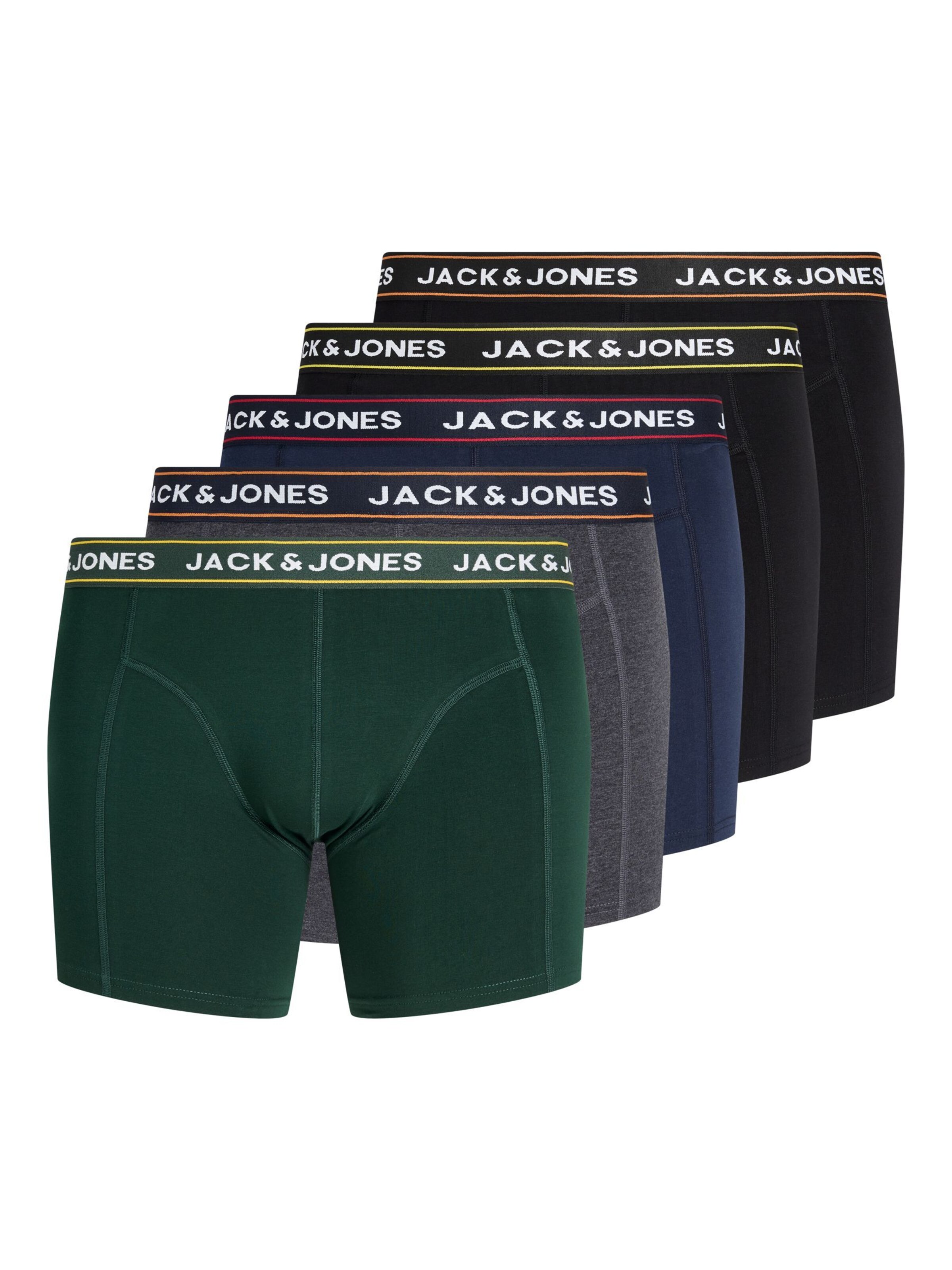 Boxers JACK & JONES en bleu : devant