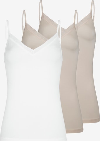 Mey Onderhemd 'Modal Lace' in Beige: voorkant