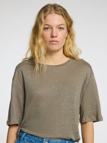SELECTED FEMME Oversized Shirt 'SLFVILJA' in Grey