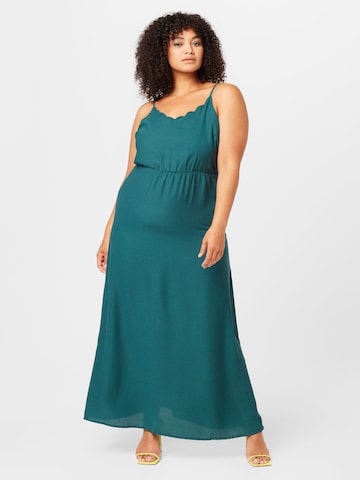 ABOUT YOU Curvy Dress 'Aurea' in Green: front