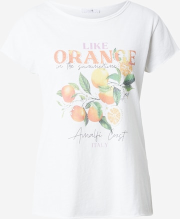 Hailys T-shirt 'Sv44enja' i vit: framsida
