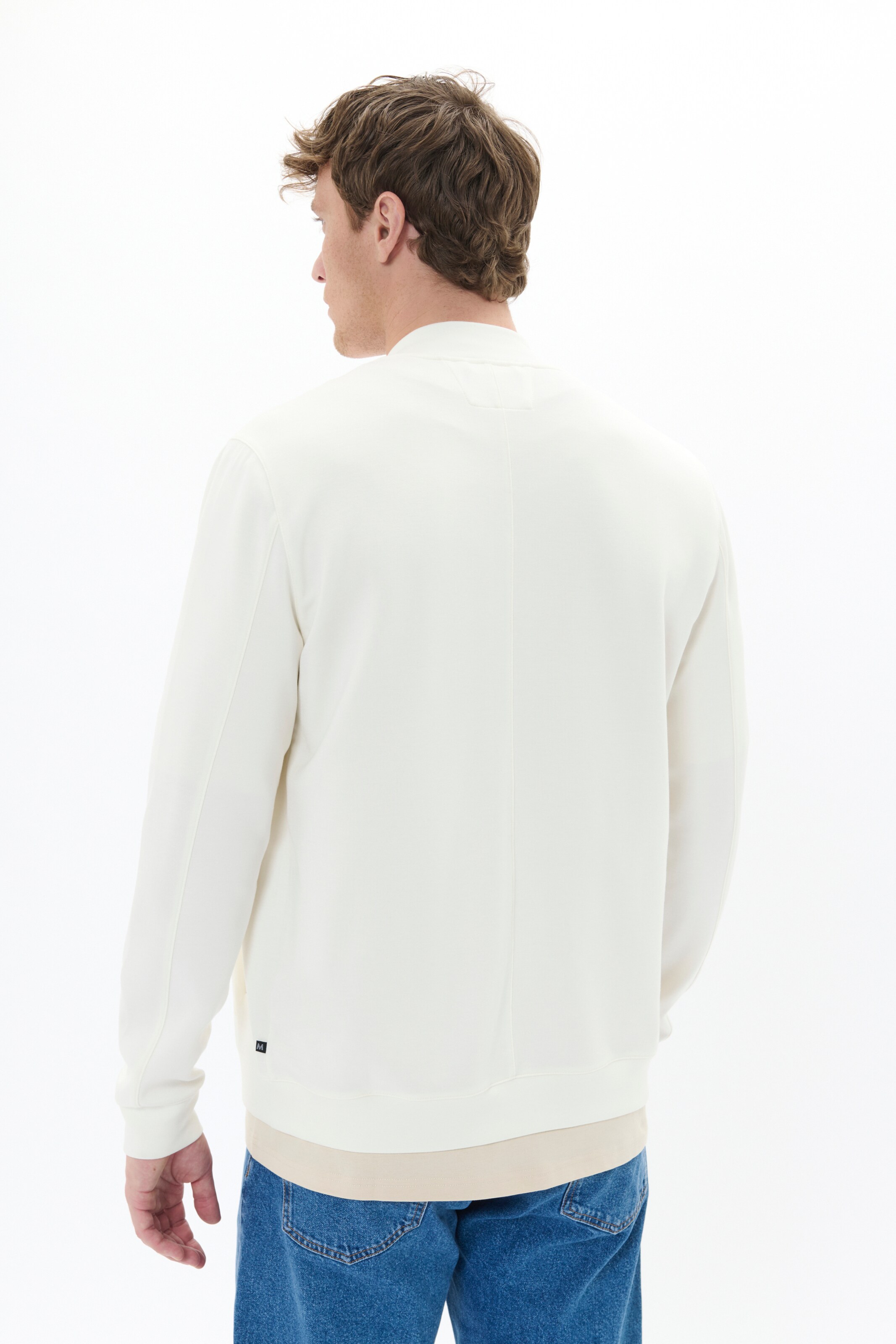 Matinique Sweatjakke i hvid