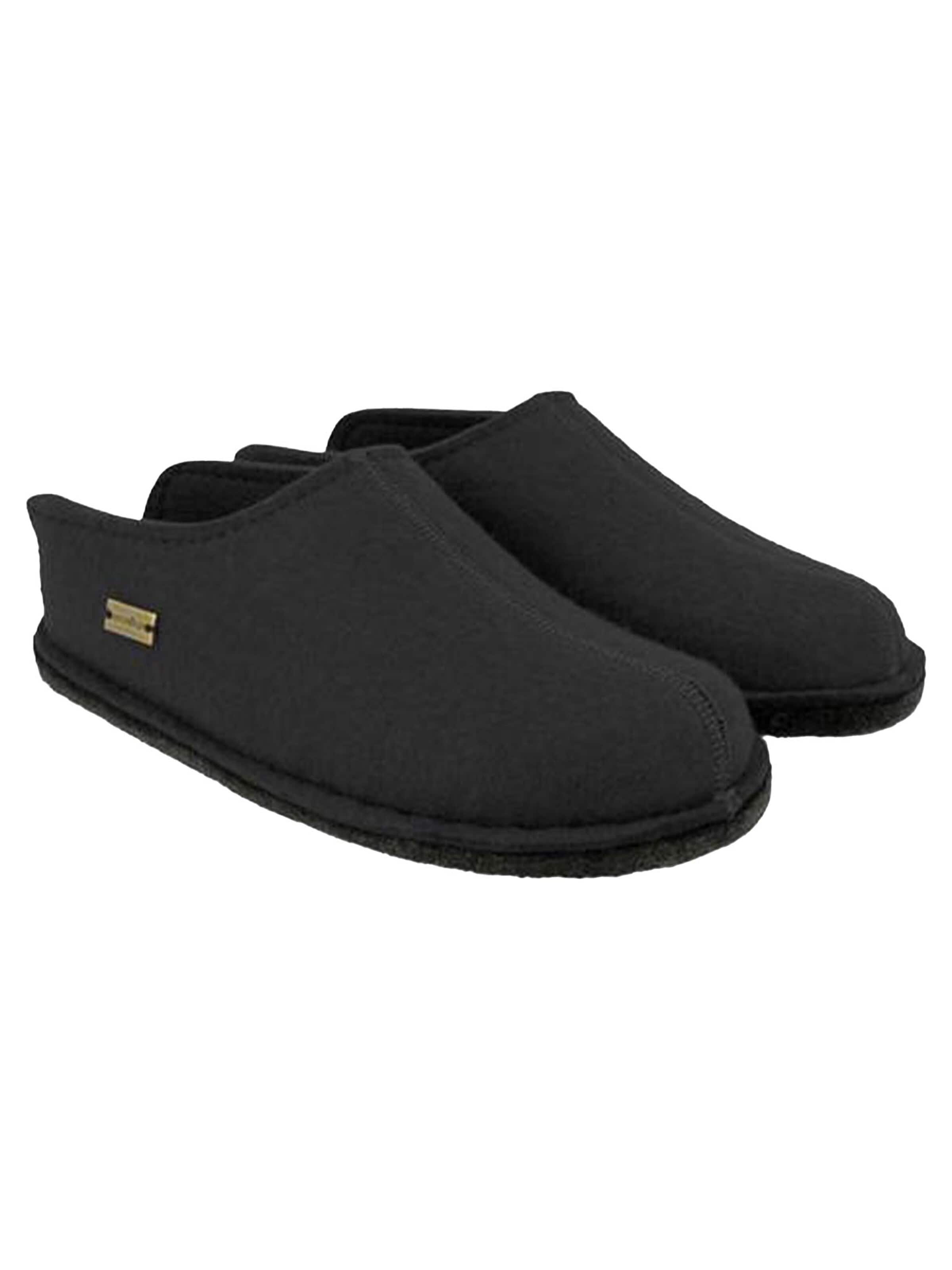 HAFLINGER Huisschoenen 'Flair Smily' in Zwart