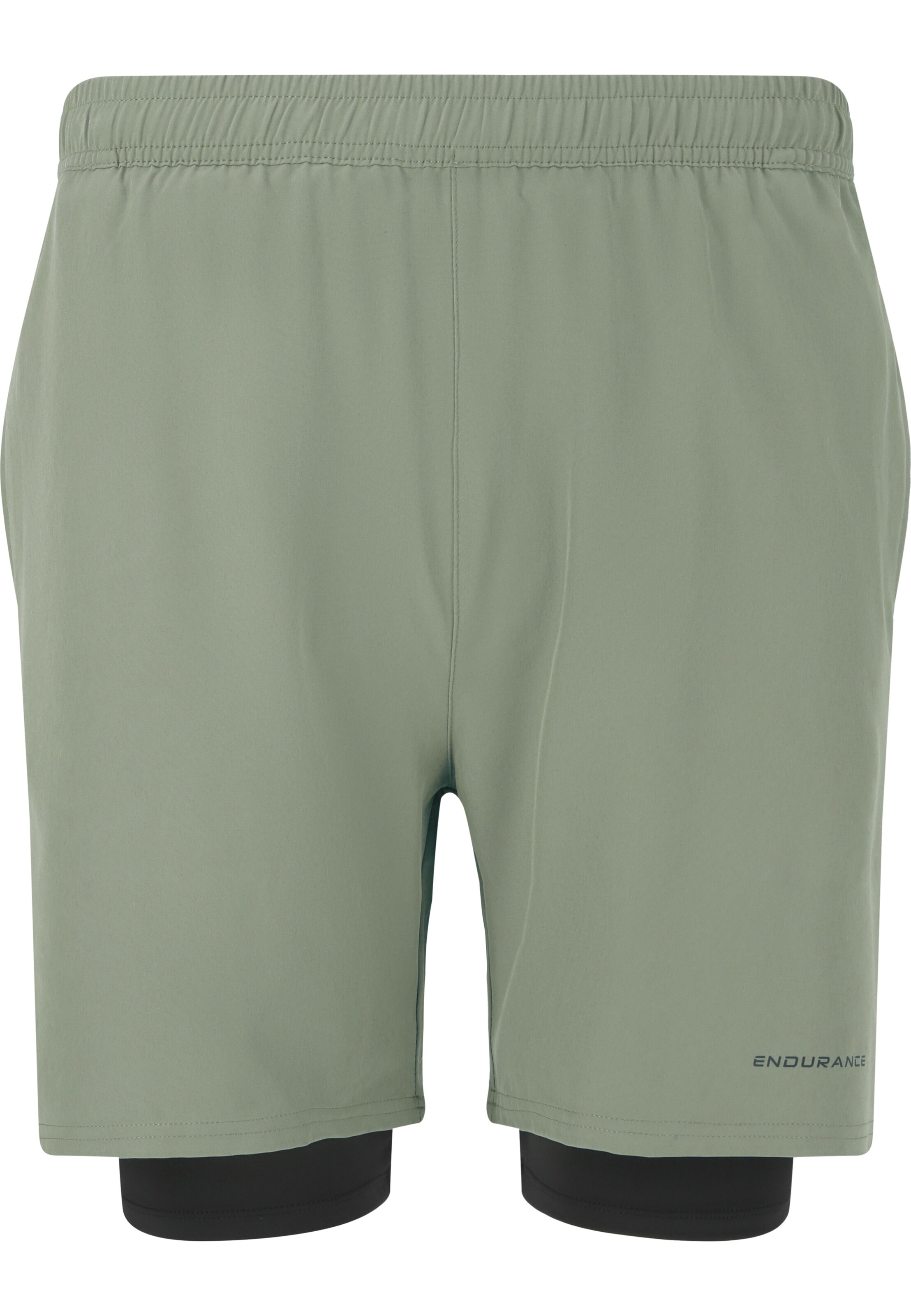 ENDURANCE Workout Pants 'Kros' in Green: front