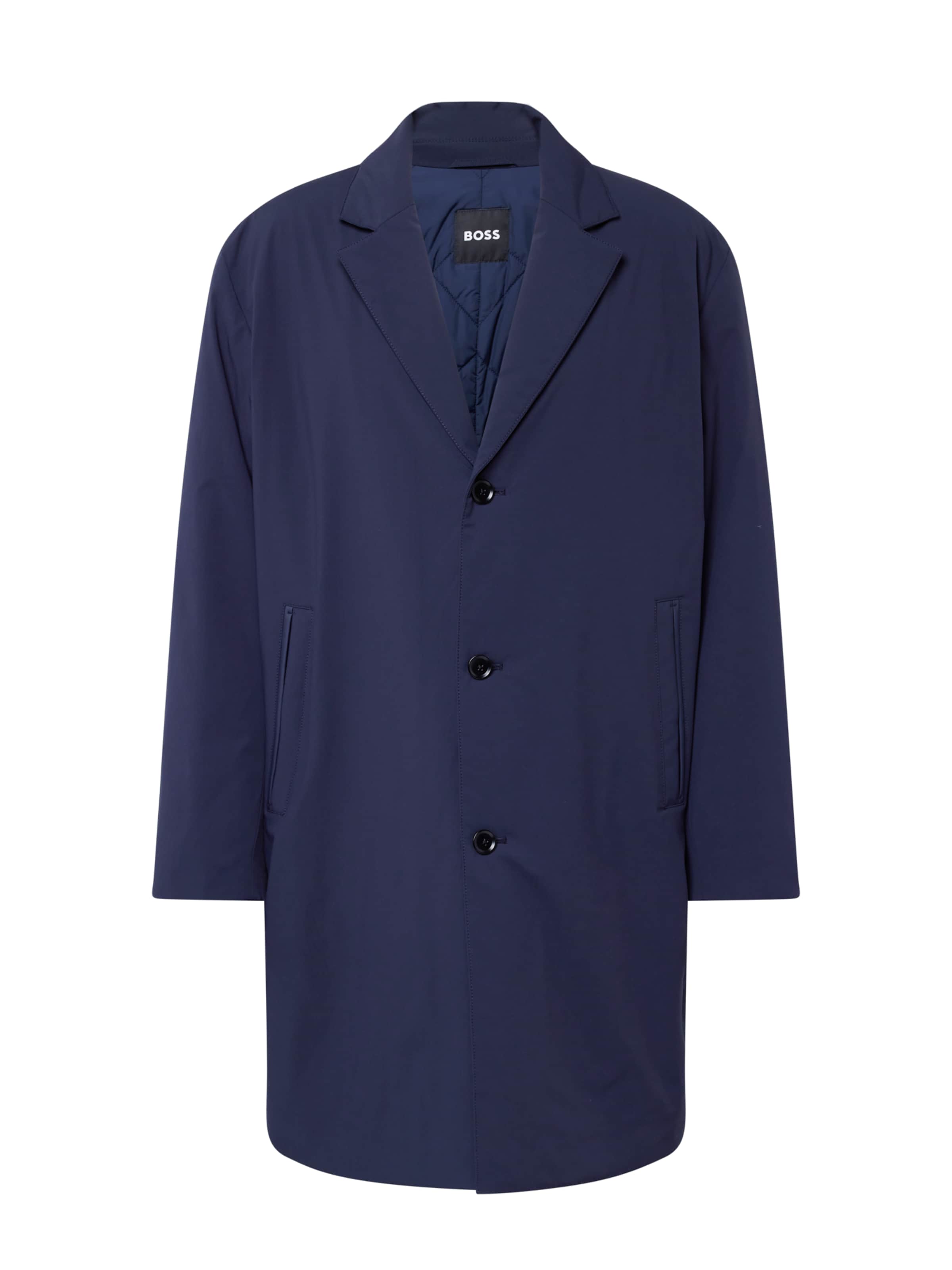 Manteau mi-saison 'Ceiro' BOSS en bleu : devant