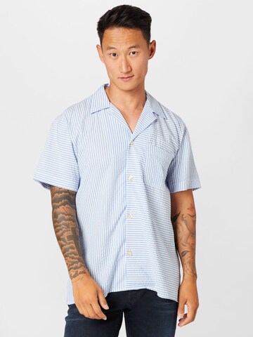 forét Regular fit Button Up Shirt 'LANE' in Blue: front