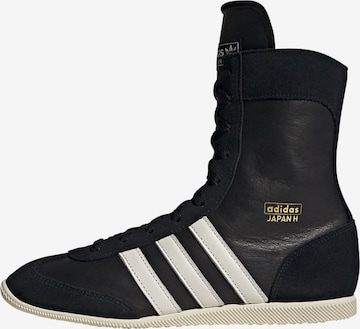 ADIDAS ORIGINALS Korkeavartiset tennarit 'Japan' värissä musta: etupuoli