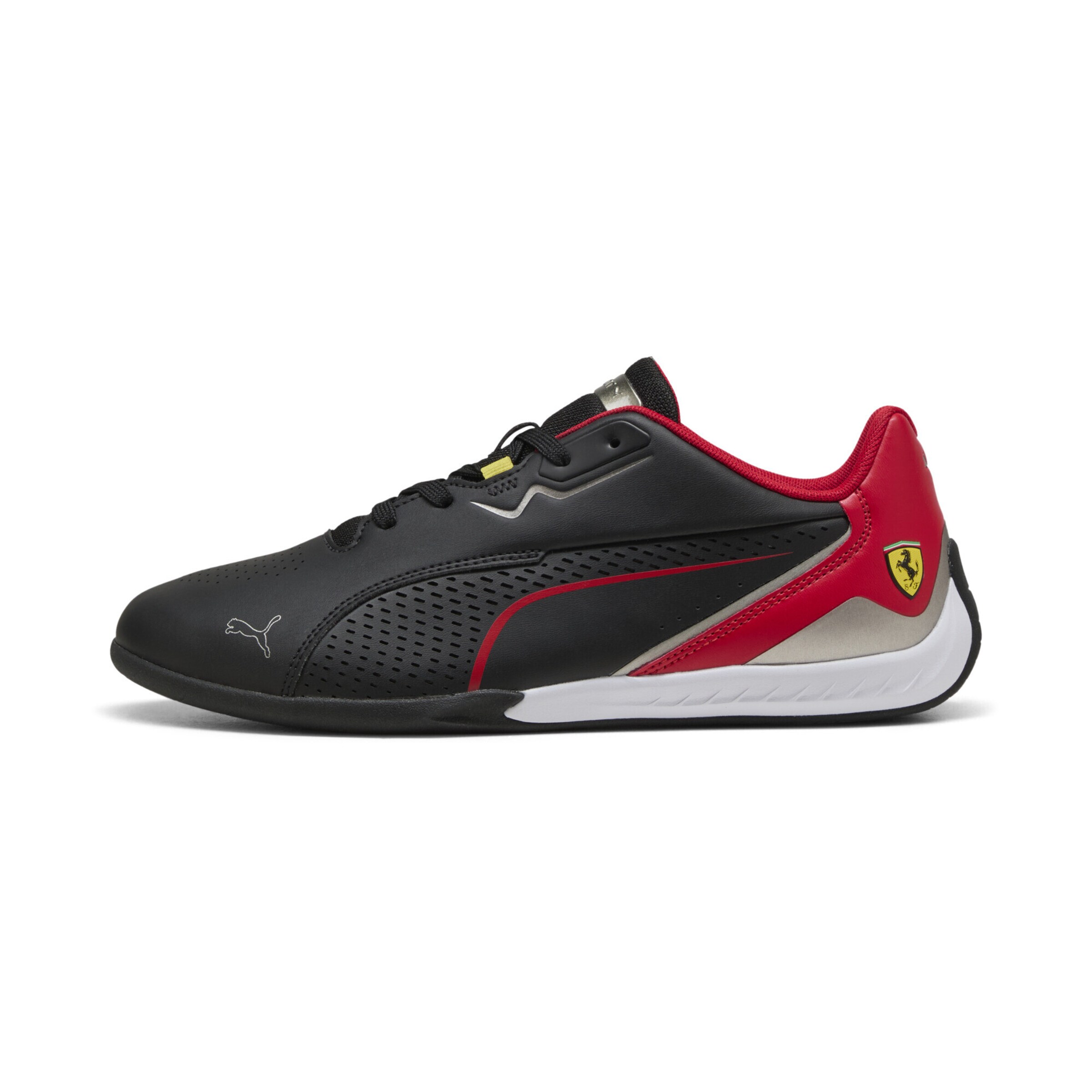PUMA Platform trainers 'Scuderia Ferrari Drift Cat 11' in Yellow / Red / Black / Silver, Item view