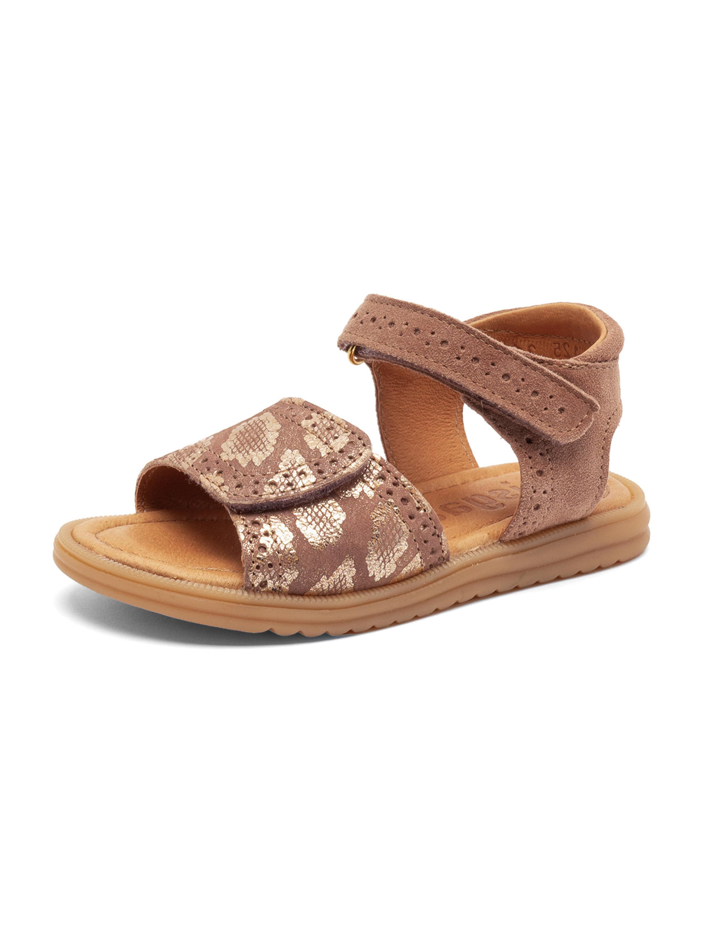 BISGAARD Σανδάλι 'Andrea' σε χρυσό: μπροστά