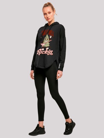 F4NT4STIC Sweatshirt 'Jingle Bell Rocking Christmas Tree' in Zwart