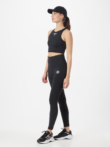 Skinny Pantalon de sport BIDI BADU en noir