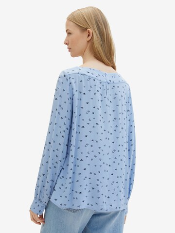 TOM TAILOR Blouse in Blue