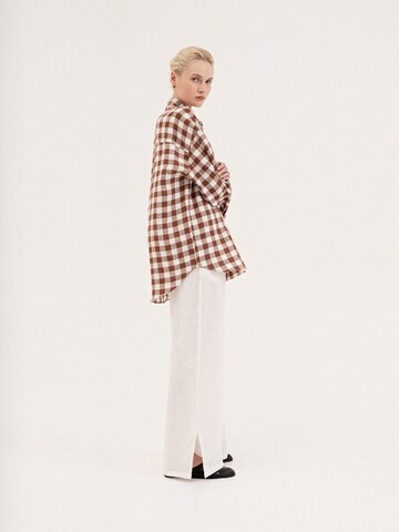 AmourLinen Shirt 'Molly' in Bruin