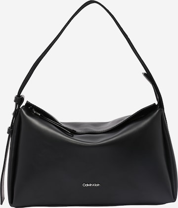 Calvin Klein - Regular Mala de ombro 'Gracie' em preto: frente