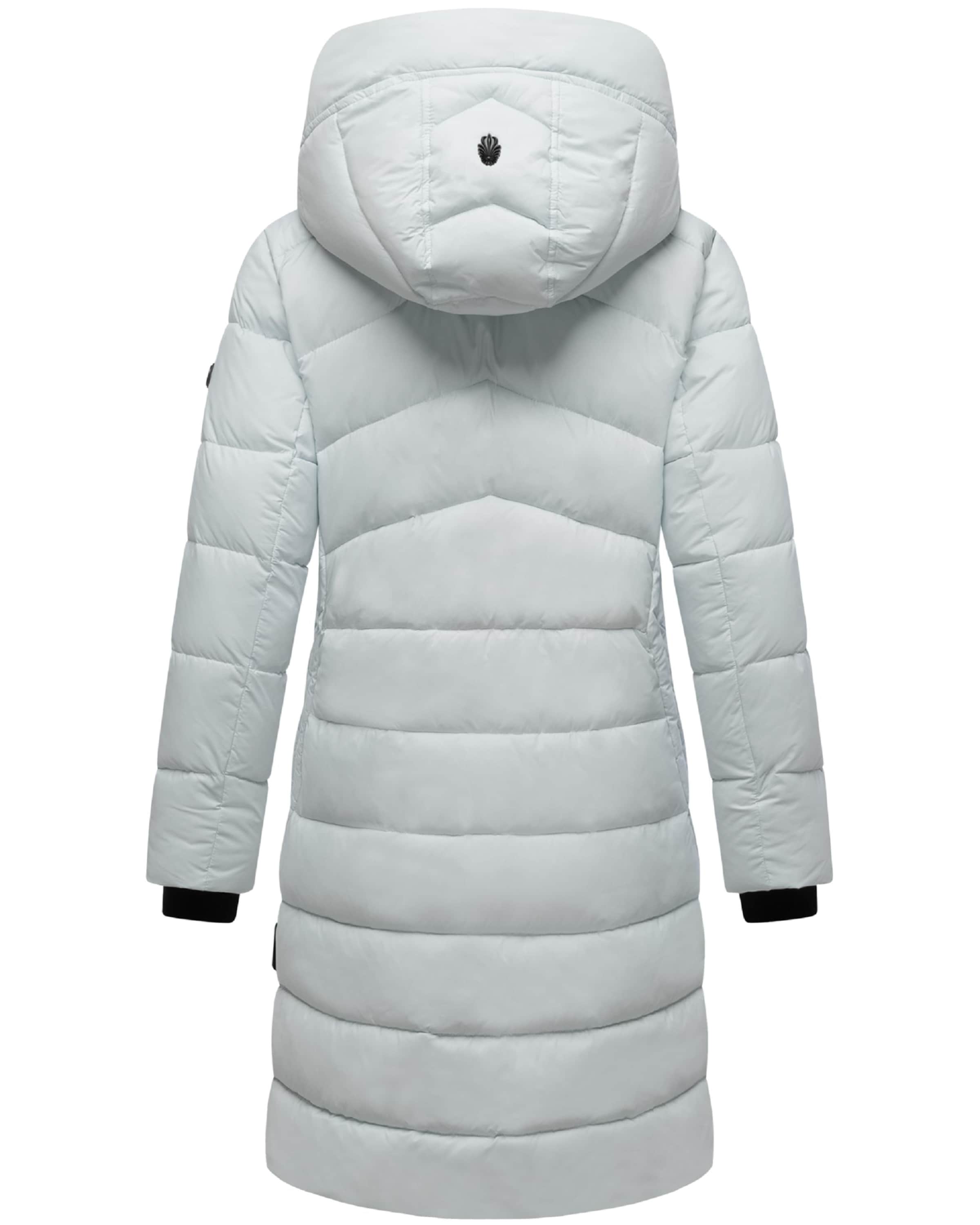 MARIKOO Płaszcz zimowy 'Kaltnäschen 16' w kolorze biały