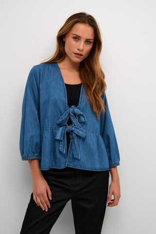 CULTURE Bolero 'Spenca Arpa' in Blau: Vorderseite