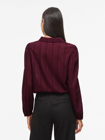 VILA Bluse 'VIZania' i rød