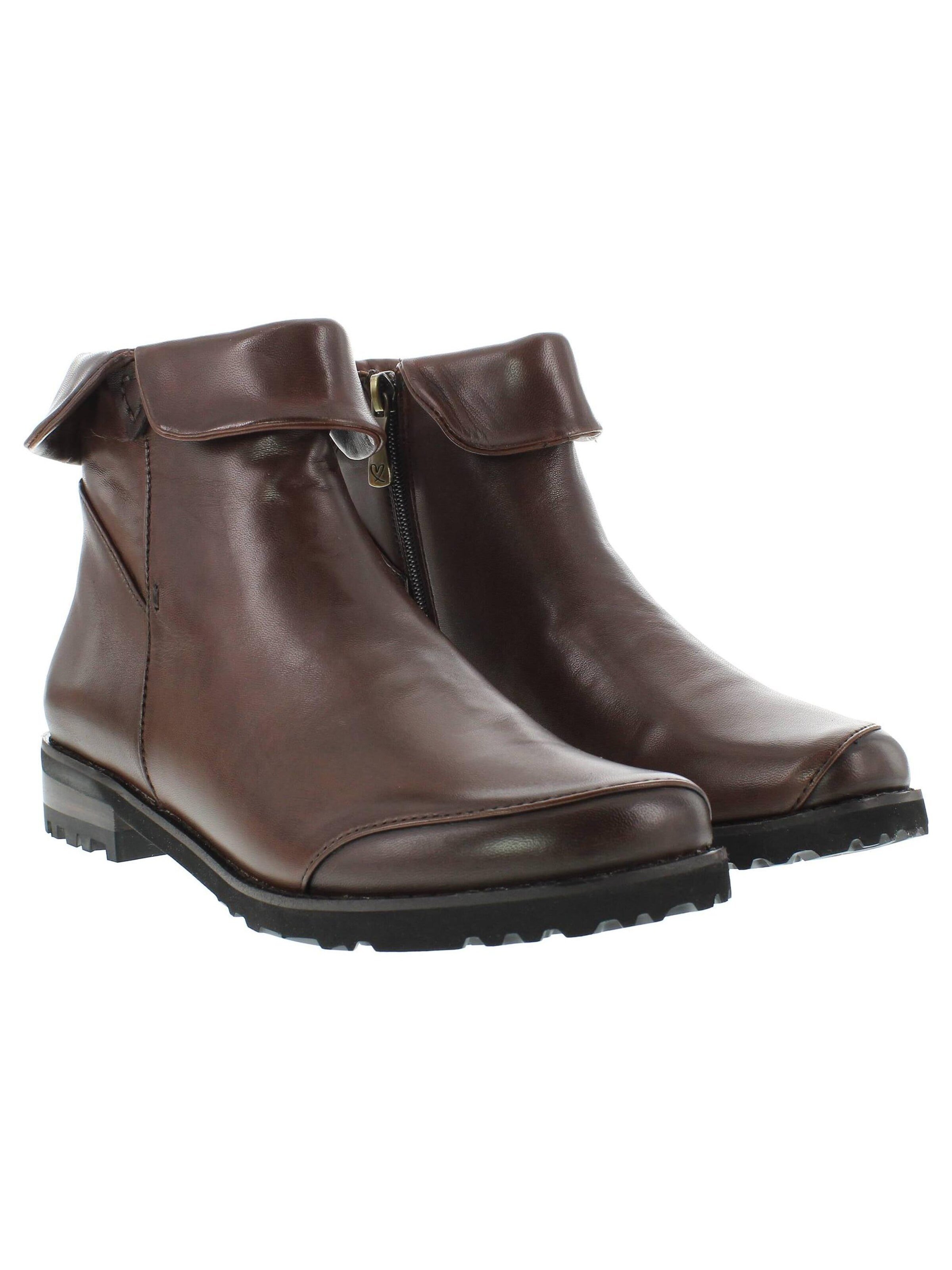 Everybody Booties 'TUBER' in Brown