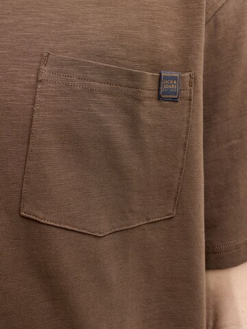 JACK & JONES Shirt 'JJEDover' in Bruin