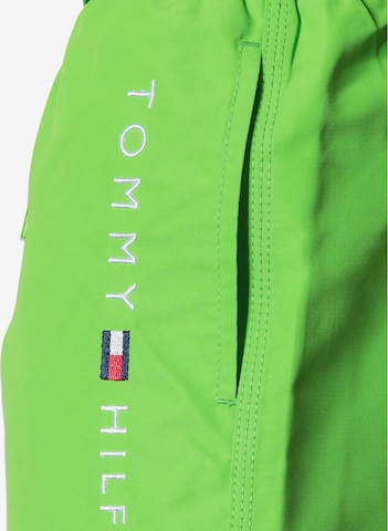 Șorturi de baie de la Tommy Hilfiger Underwear pe verde