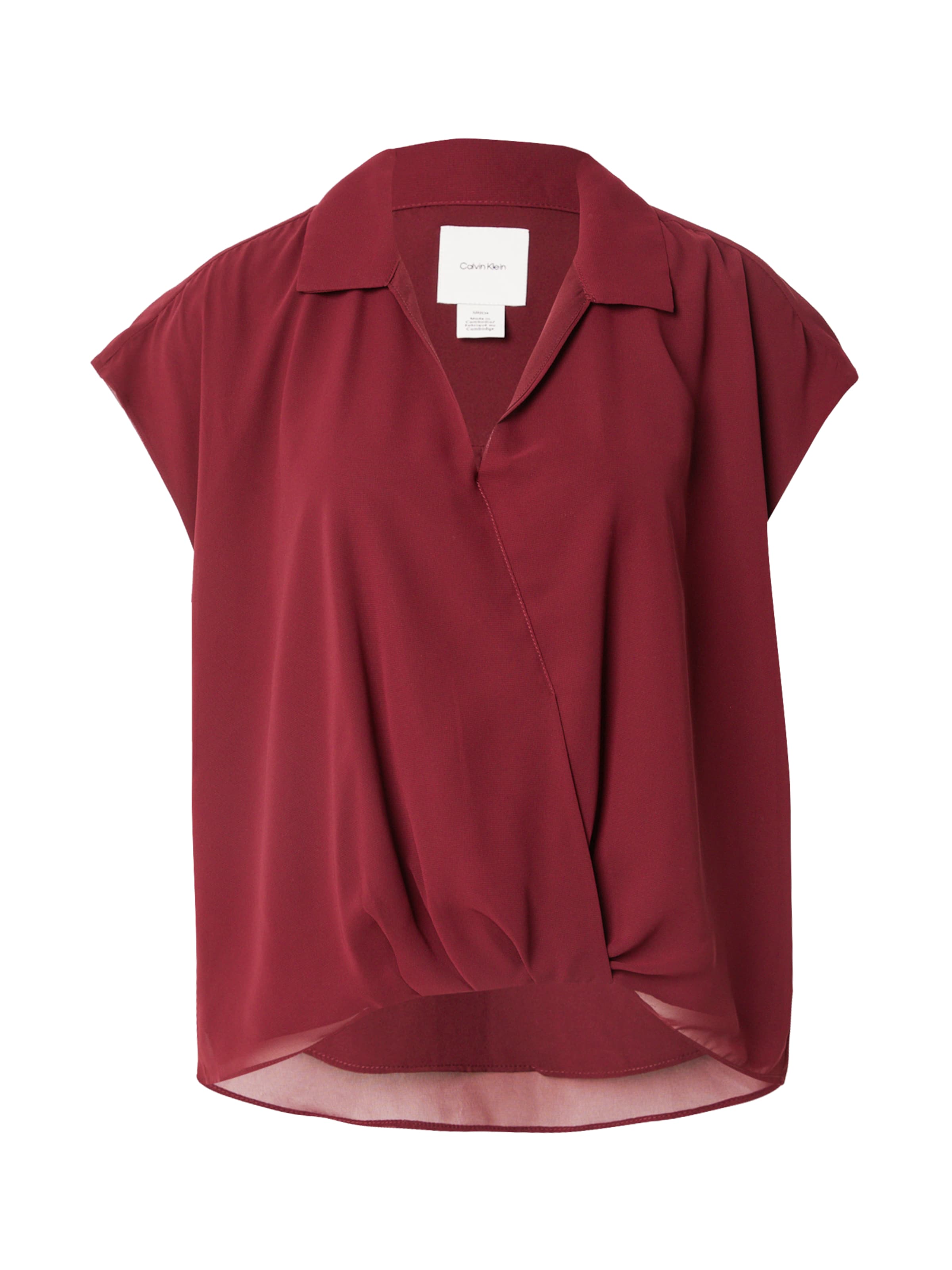 Calvin Klein Μπλούζα σε κόκκινο: μπροστά