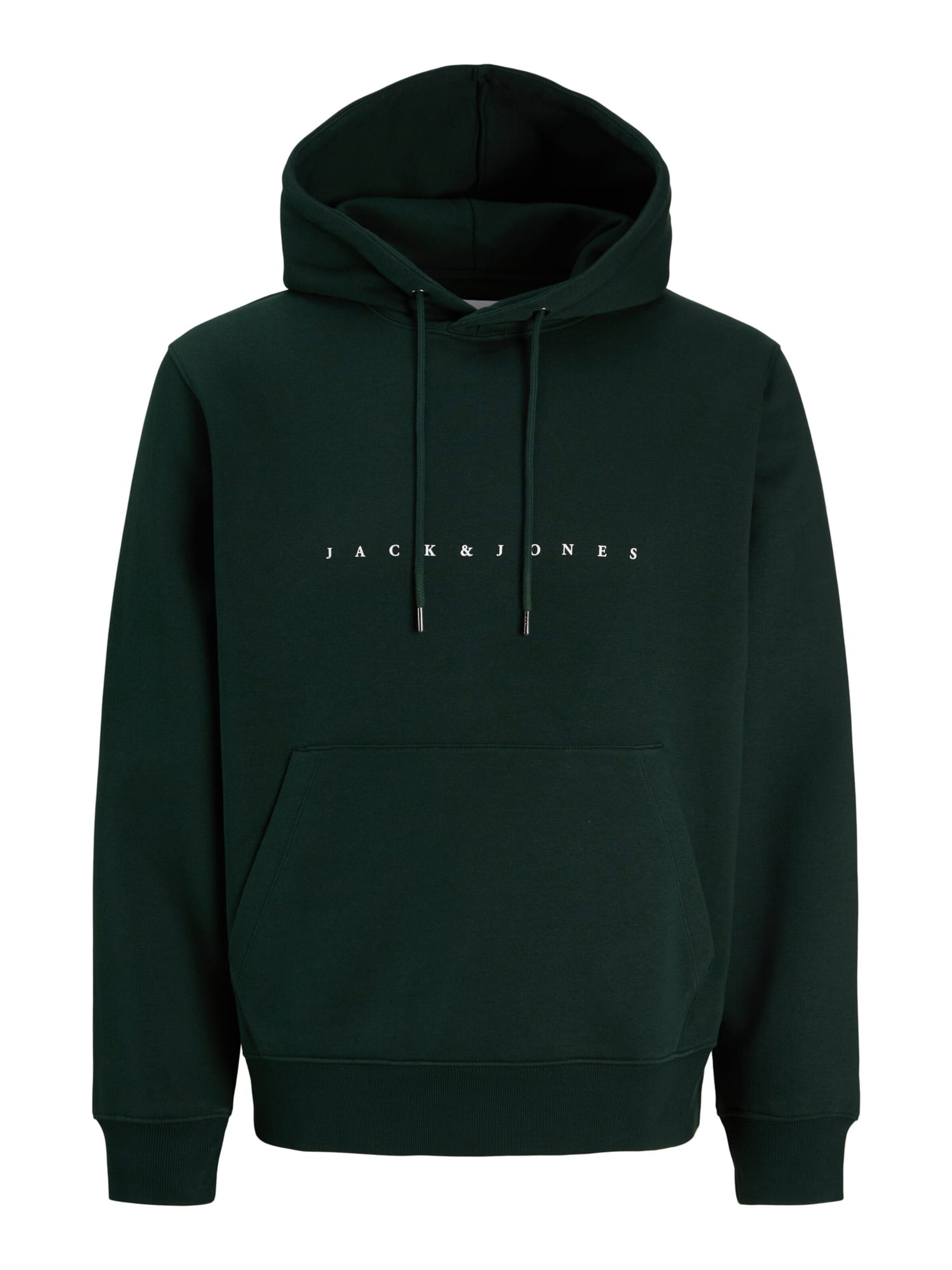 JACK & JONES Trui 'star' in S in de kleur Donkergroen, Productweergave