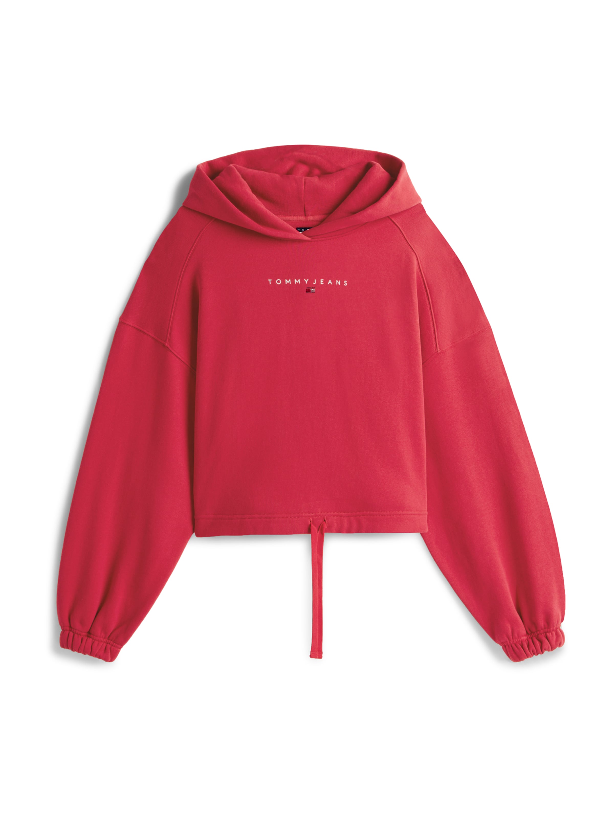 Tommy Jeans Sweatshirt i röd: framsida