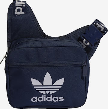 Sac à bandoulière 'Adicolor' ADIDAS ORIGINALS en bleu : devant