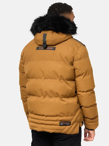 STONE HARBOUR Winterjacke 'Romaan' in Braun