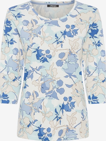 Olsen Shirt in Blauw: voorkant