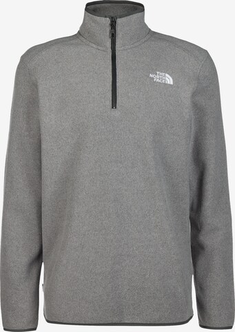 THE NORTH FACE Sportpullover '100 Glacier' in Grau: predná strana