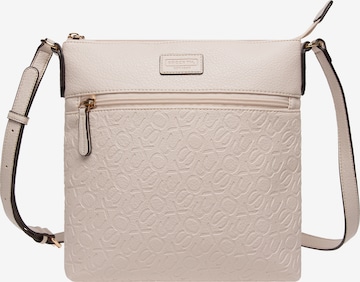 Soccx Crossbody Bag in Beige: front