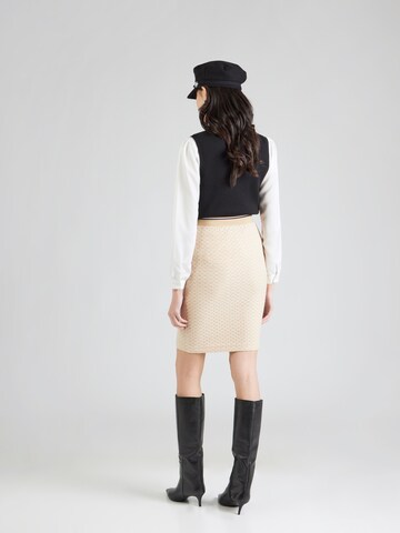 BOSS Skirt 'Eisia' in Beige
