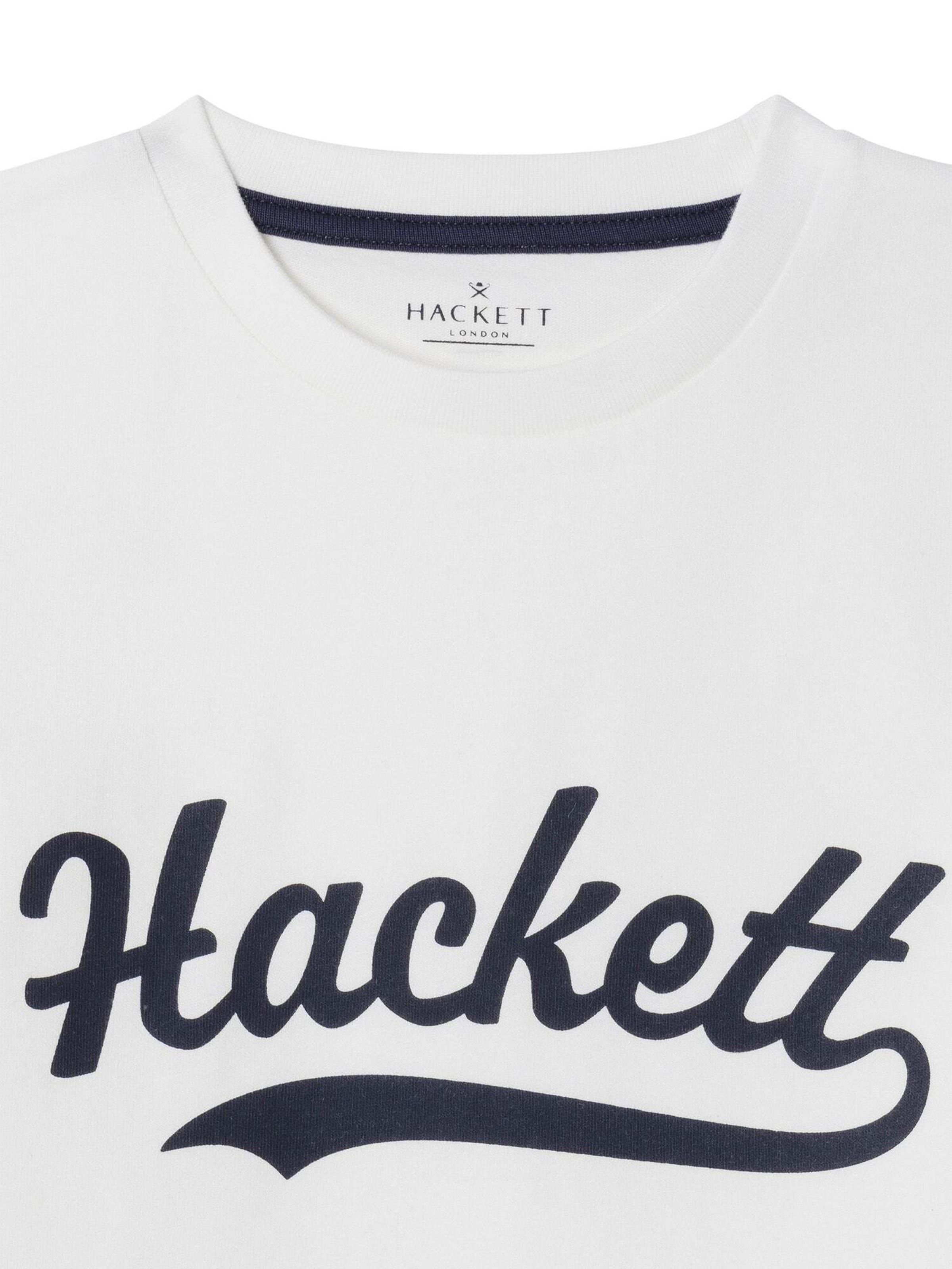 Hackett London T-Shirt in Weiß