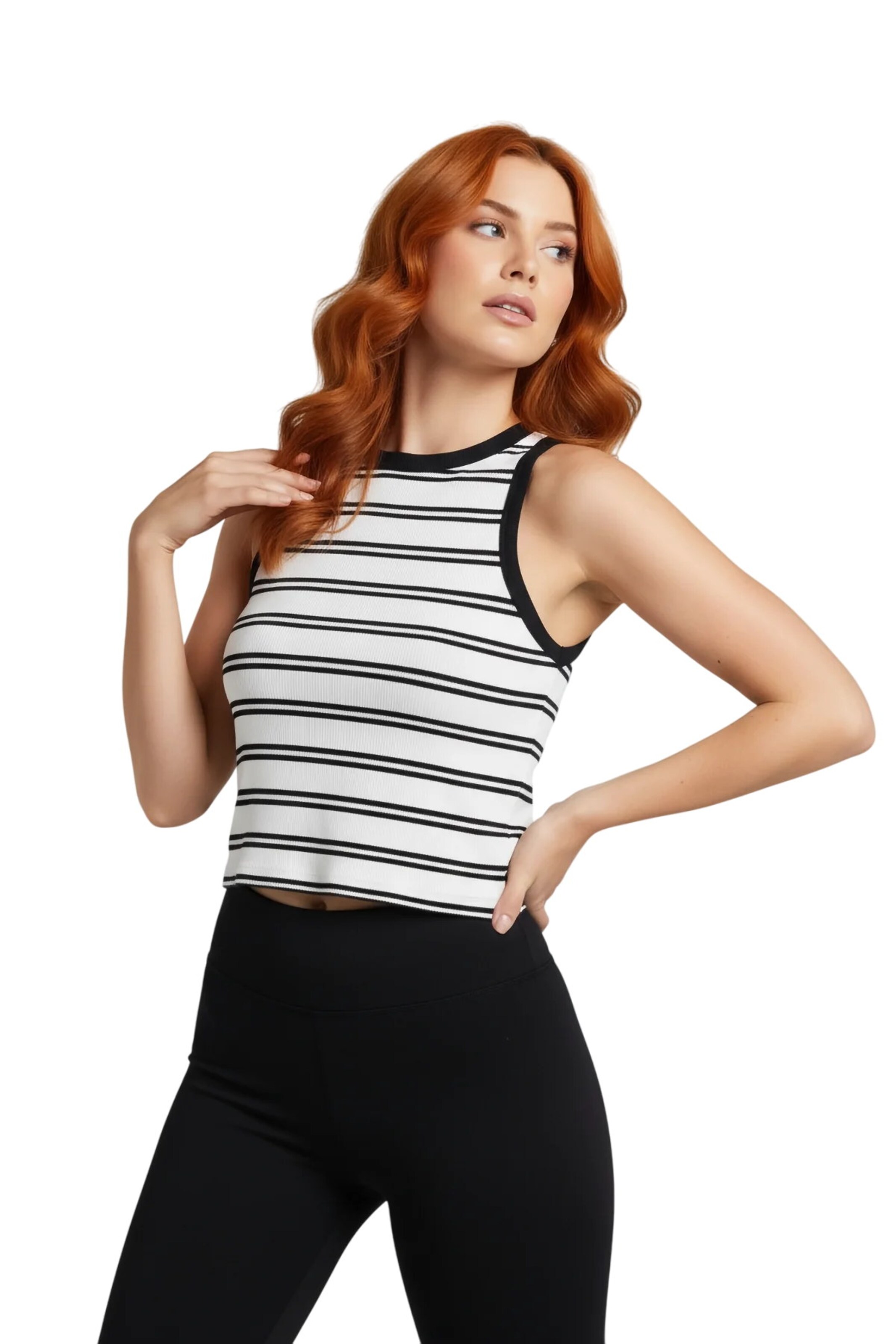 Alexa Dash Blouse in Black