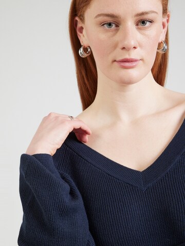 Pull-over 'VMCNEWLEXSUN' Vero Moda Curve en bleu