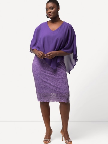 Ulla Popken Cocktail Dress in Purple