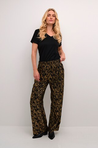 CULTURE Wide leg Broek 'Malin Pants ' in Zwart