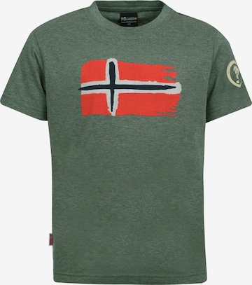 TROLLKIDS Performance Shirt in Green: front