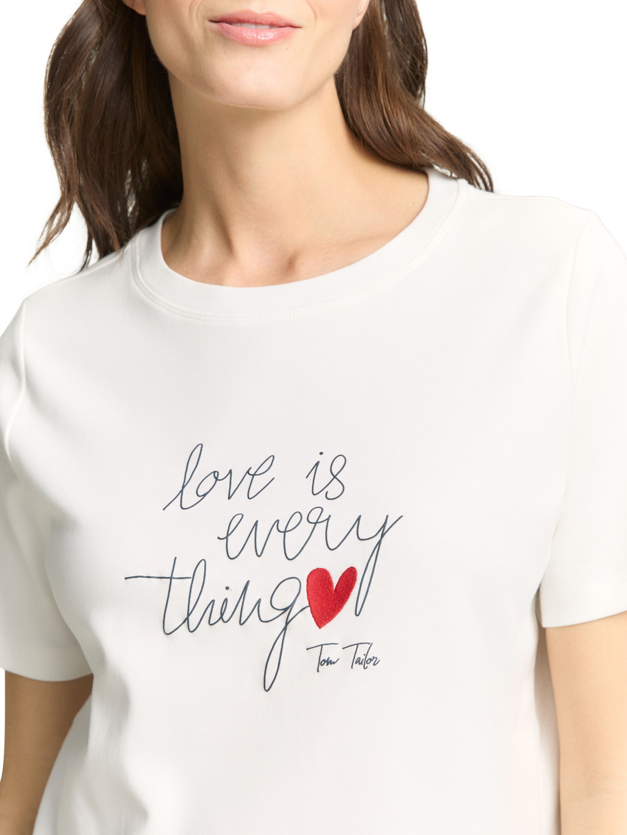 Maglietta di TOM TAILOR in bianco