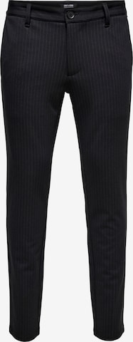 Only & Sons Hose in Schwarz: front