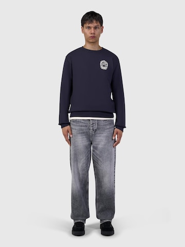 Sweat-shirt Pure Path en bleu