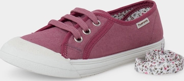 Baskets Pisamonas en violet : devant
