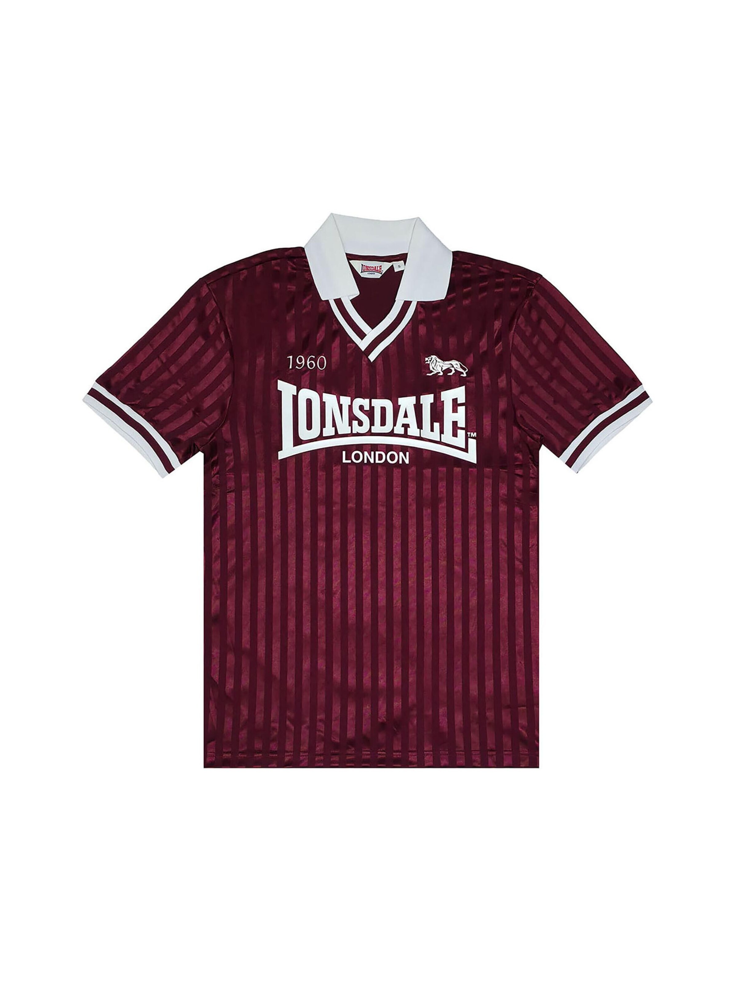 Maillot 'Footdee' LONSDALE en rouge : devant