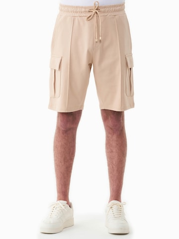 Organication Regular Cargo Pants in Beige: front