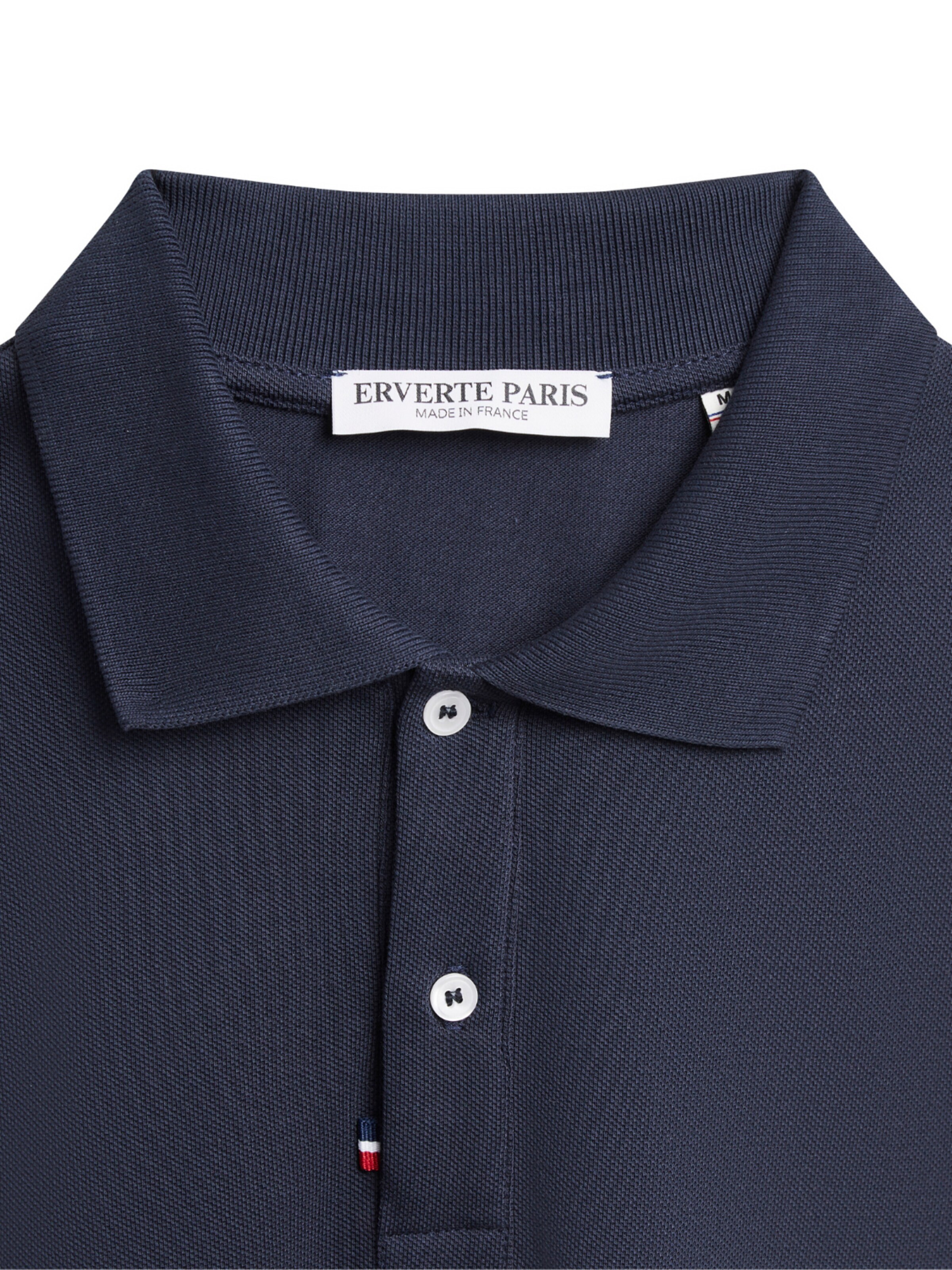 ERVERTE Paris Koszulka 'Polo Made in France' w kolorze niebieski