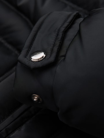 Ombre Winterjas in Zwart