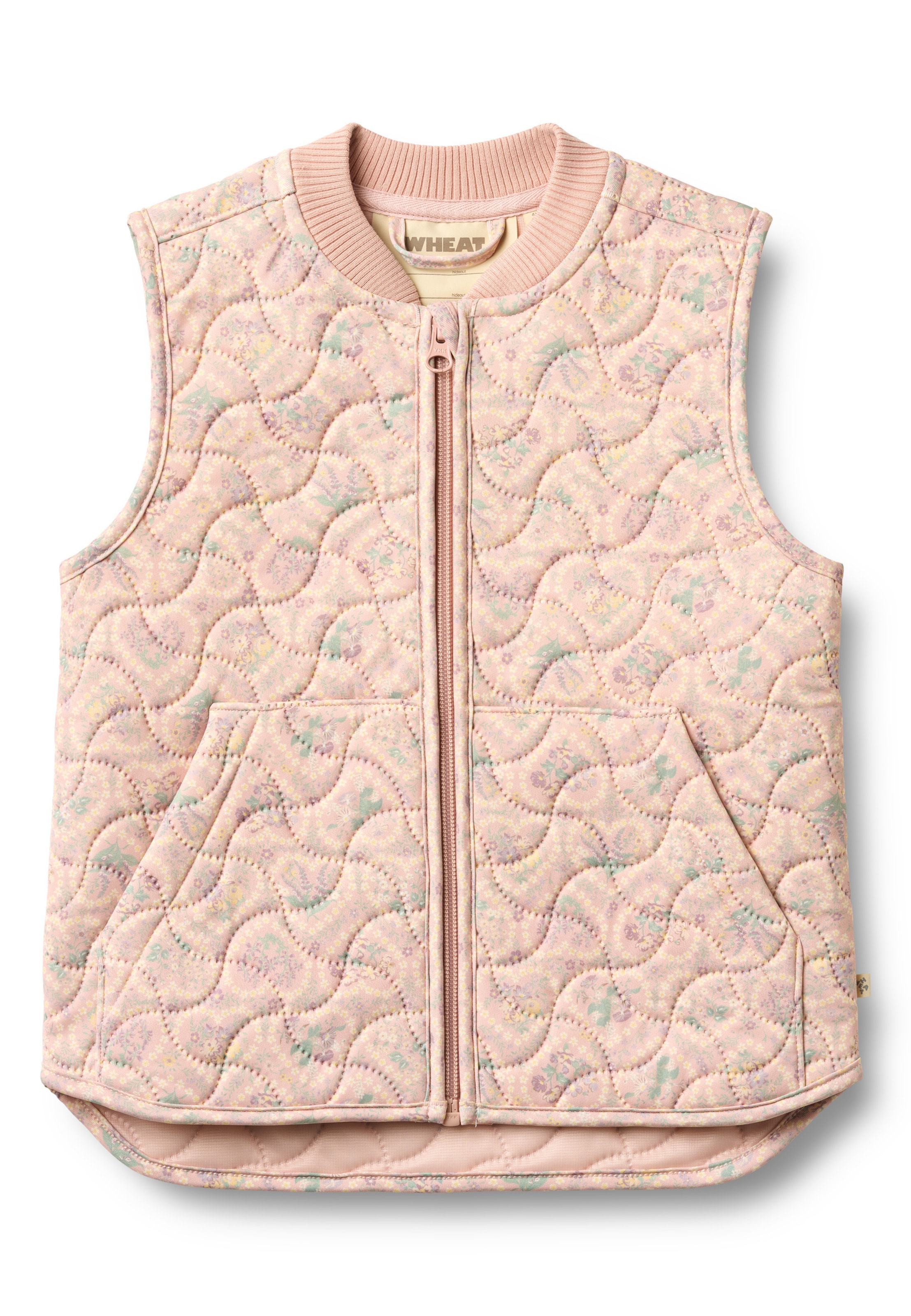 WHEAT Bodywarmer in Oranje: voorkant