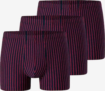 SCHIESSER Boxershorts '95/5 Essentials Organic Cotton' in Rood: voorkant