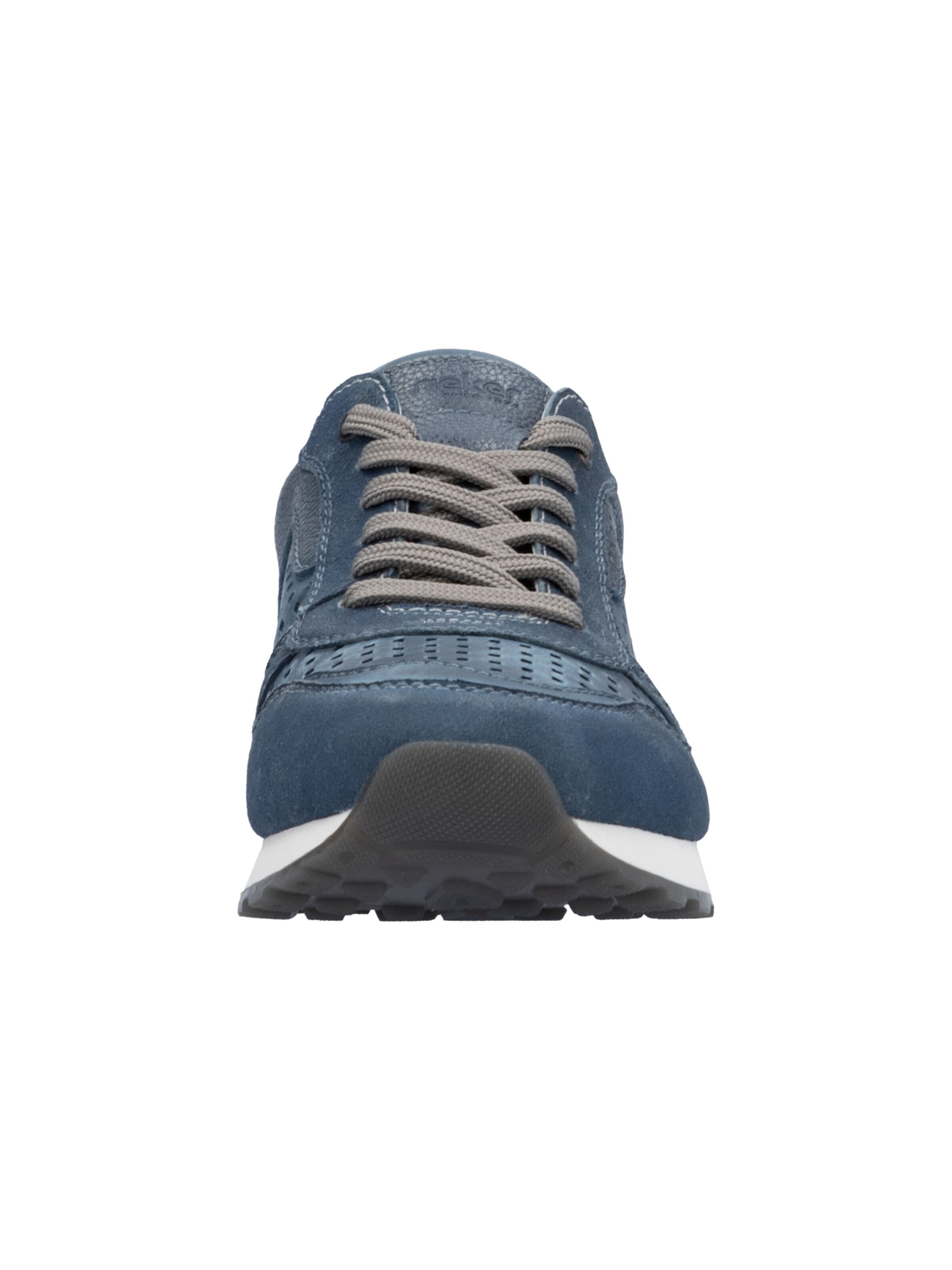 Rieker - Calzado deportivo con cordones 'Sneaker aus Sheepsuede-Leder' en azul
